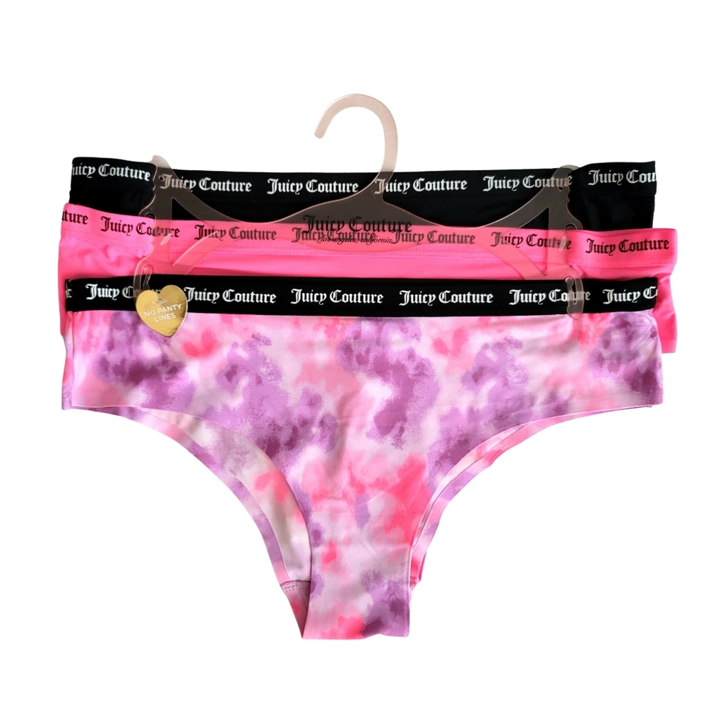 NWT Juicy Couture 3 Set No Panty Lines Und…